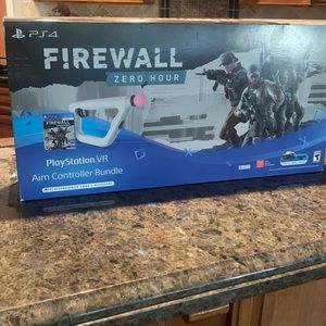Brand New PS4 Bundle Aim Controller with FireWall Zero VR